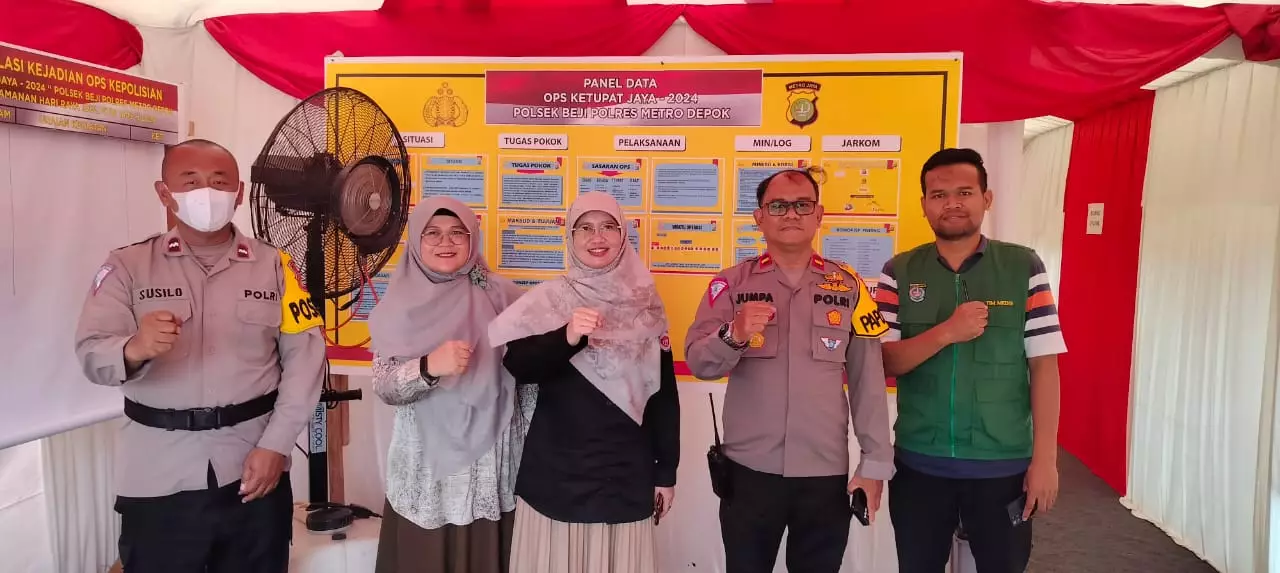 Kunjungi Posko Kesehatan Mudik, Kadinkes Depok Pastikan Pelayanan Kesehatan Berjalan Optimal