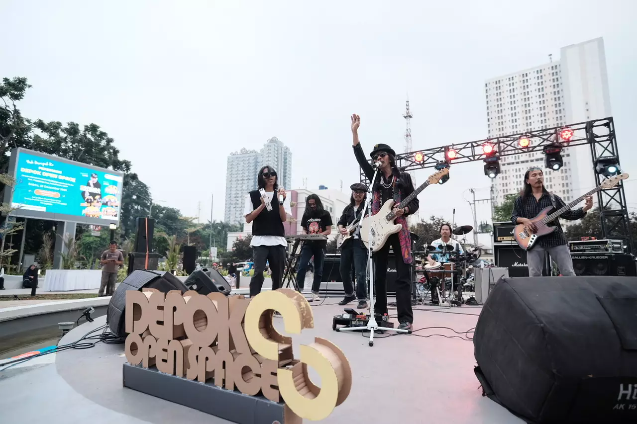 Seniman dan Musisi Tampil Meriahkan Peresmian Depok Open Space