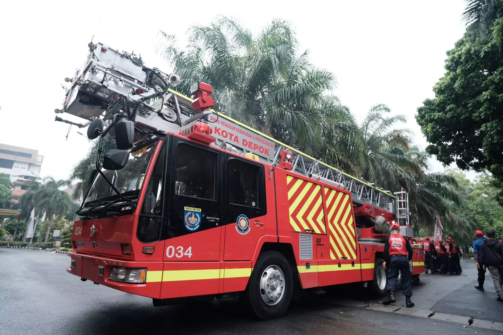 Damkar Depok Kini Punya MobTang, Mampu Evakuasi Kebakaran Hingga Ketinggian 40 Meter