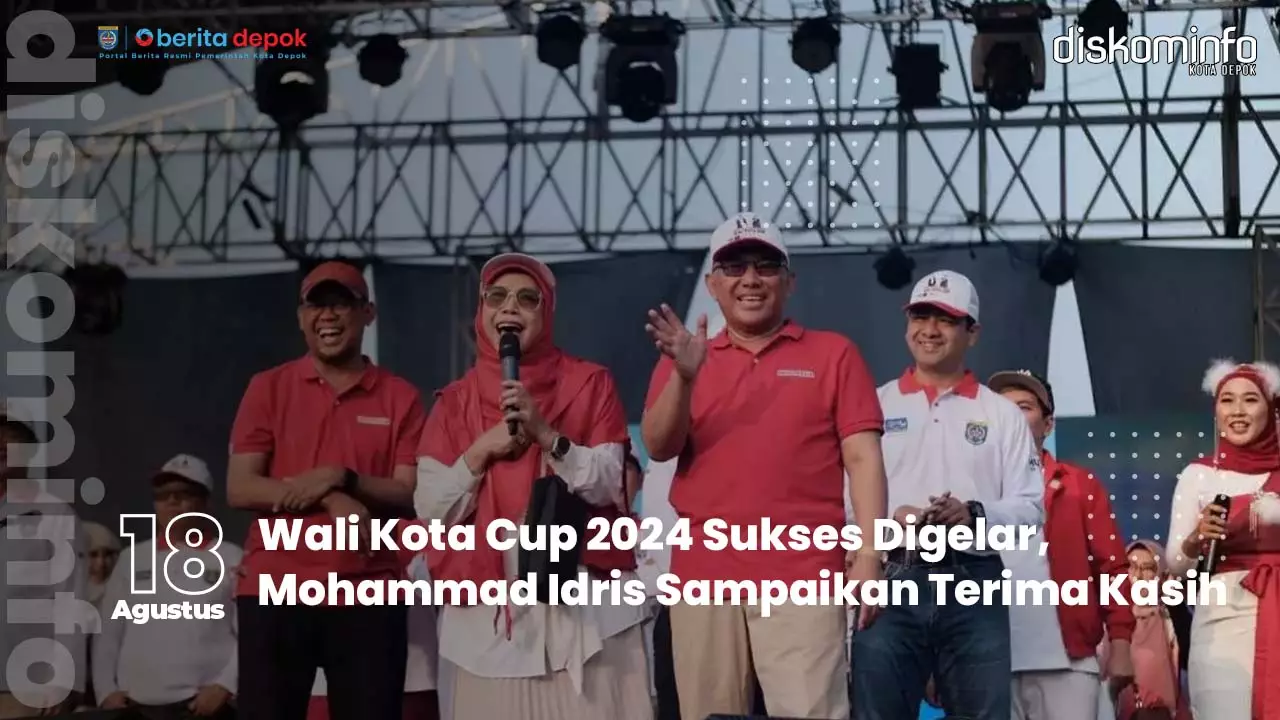 Video Berita: Wali Kota Cup 2024 Sukses Digelar, Mohammad Idris Sampaikan Terima Kasih