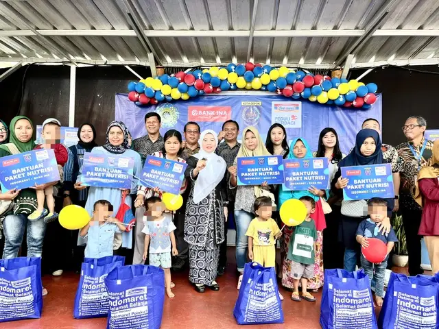 Dapat Bantuan Paket Nutrisi, Lurah Ayu Harap Angka Stunting di Kelurahan Tugu Bisa Ditekan