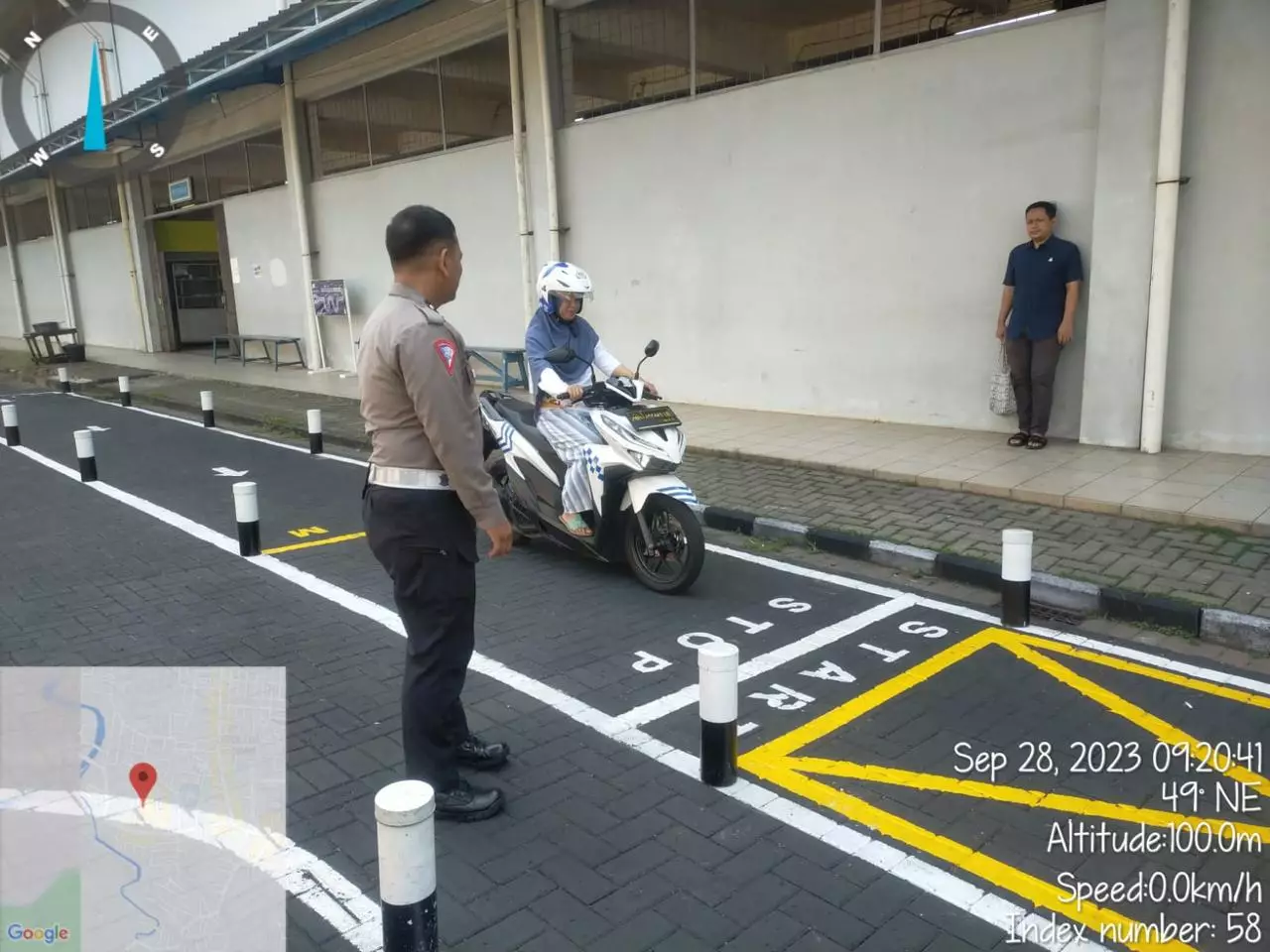 Sat Lantas Polres Metro Depok Pastikan Pembuatan SIM Sesuai Aturan