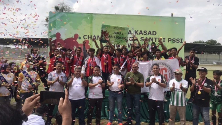 Tutup Piala Kasad Liga Santri PSSI 2022, Sekda Apresiasi Kodim Depok