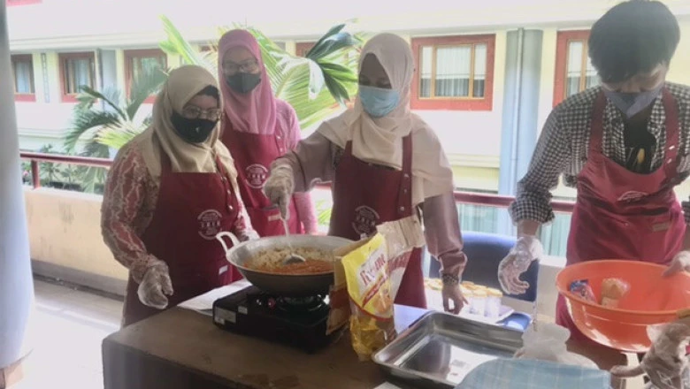 Antusias Warga Kemiri Muka Ikut Pelatihan Olahan Sambal Kemasan 