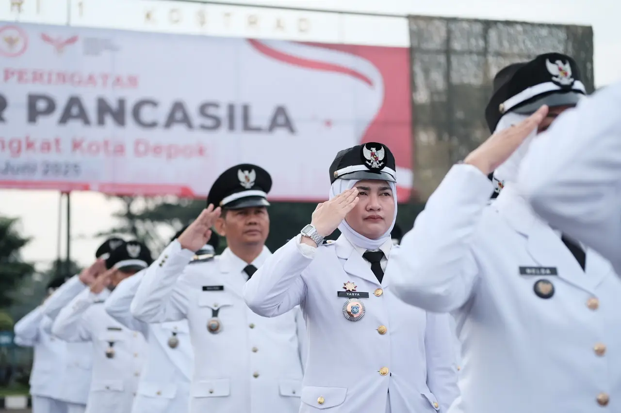Pemkot Depok Gelar Upacara Harlah Ke-80 Pancasila