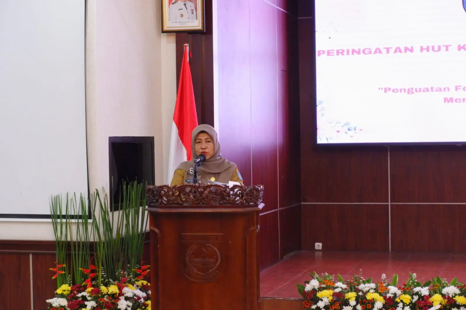 HUT ke-25 DWP Depok, Pj Sekda: Kesuksesan Suami Tidak Lepas dari Peran Hebat Istri