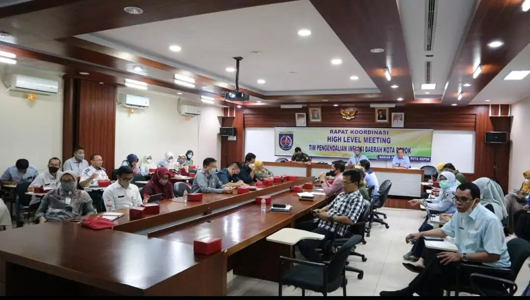 Gelar Rakor, TPID Depok Bahas Persiapan Pelaksanaan Program Pengendalian Inflasi di Perangkat Daerah