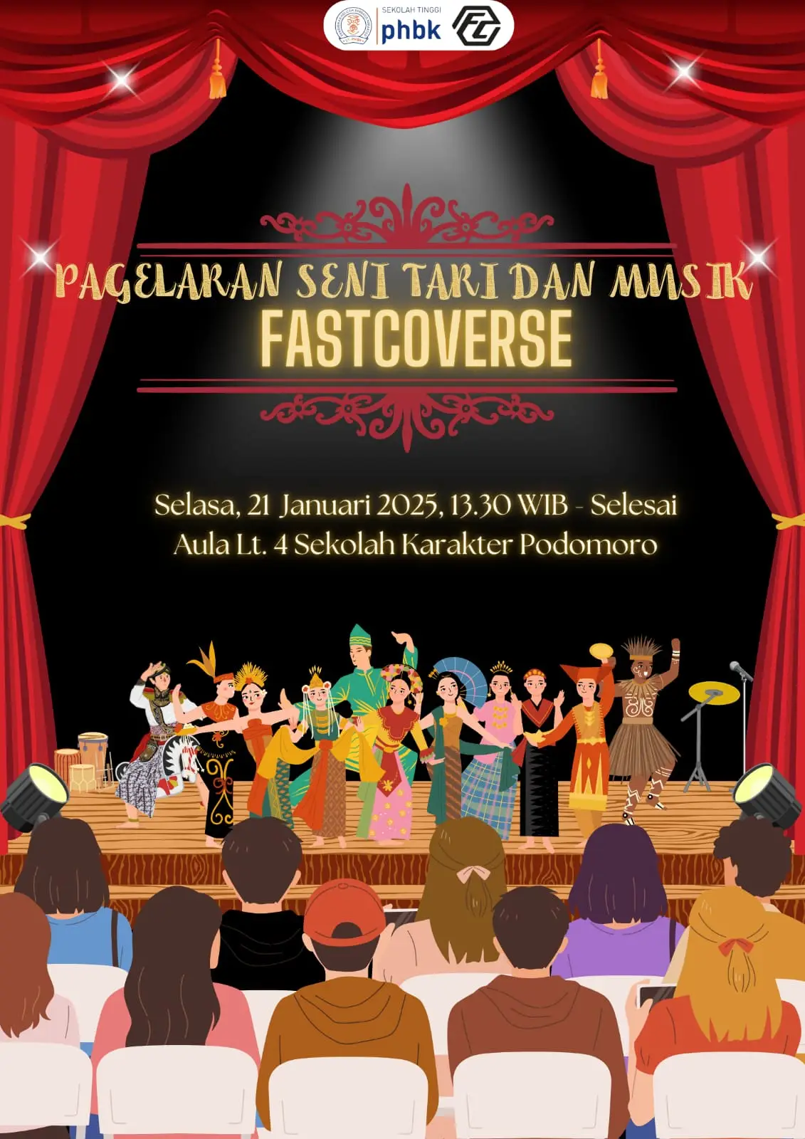 Pagelaran Fastcoverse Siap Digelar, Tampilkan Tarian hingga Musik Nusantara