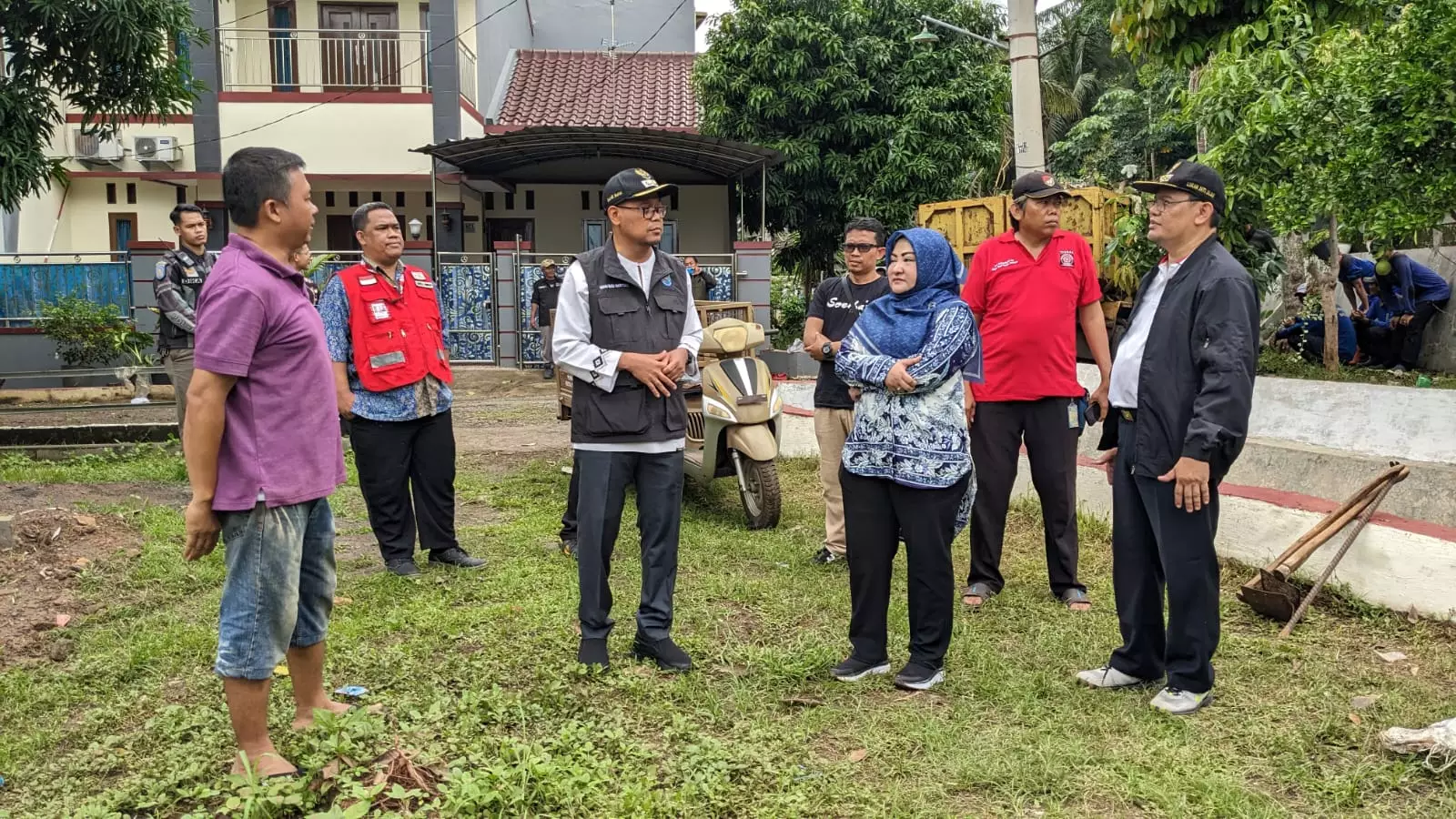 Sambangi Dua Lokasi Banjir, Wakil Wali Kota Siapkan Intervensi Penanganan
