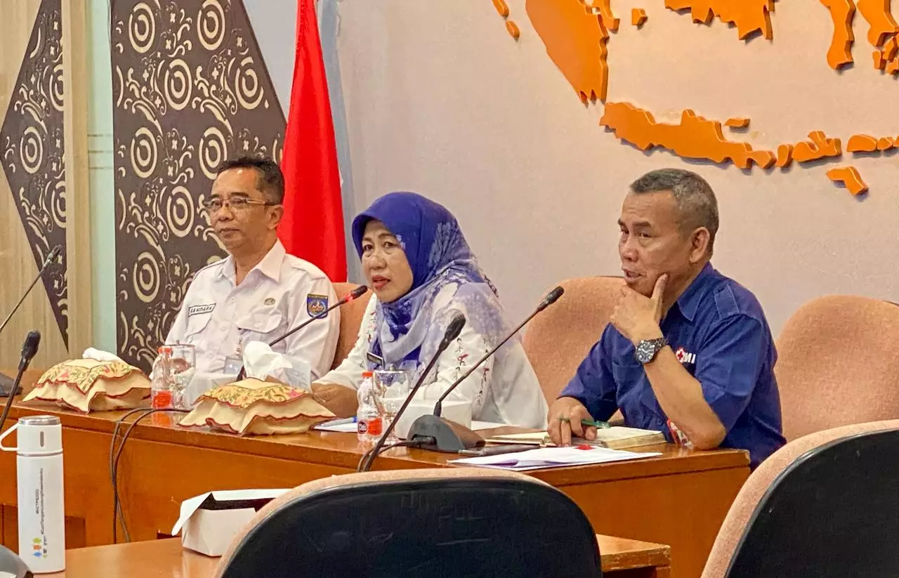Kejar Target, PMI Kota Depok Evaluasi Pelaksanaan Bulan Dana