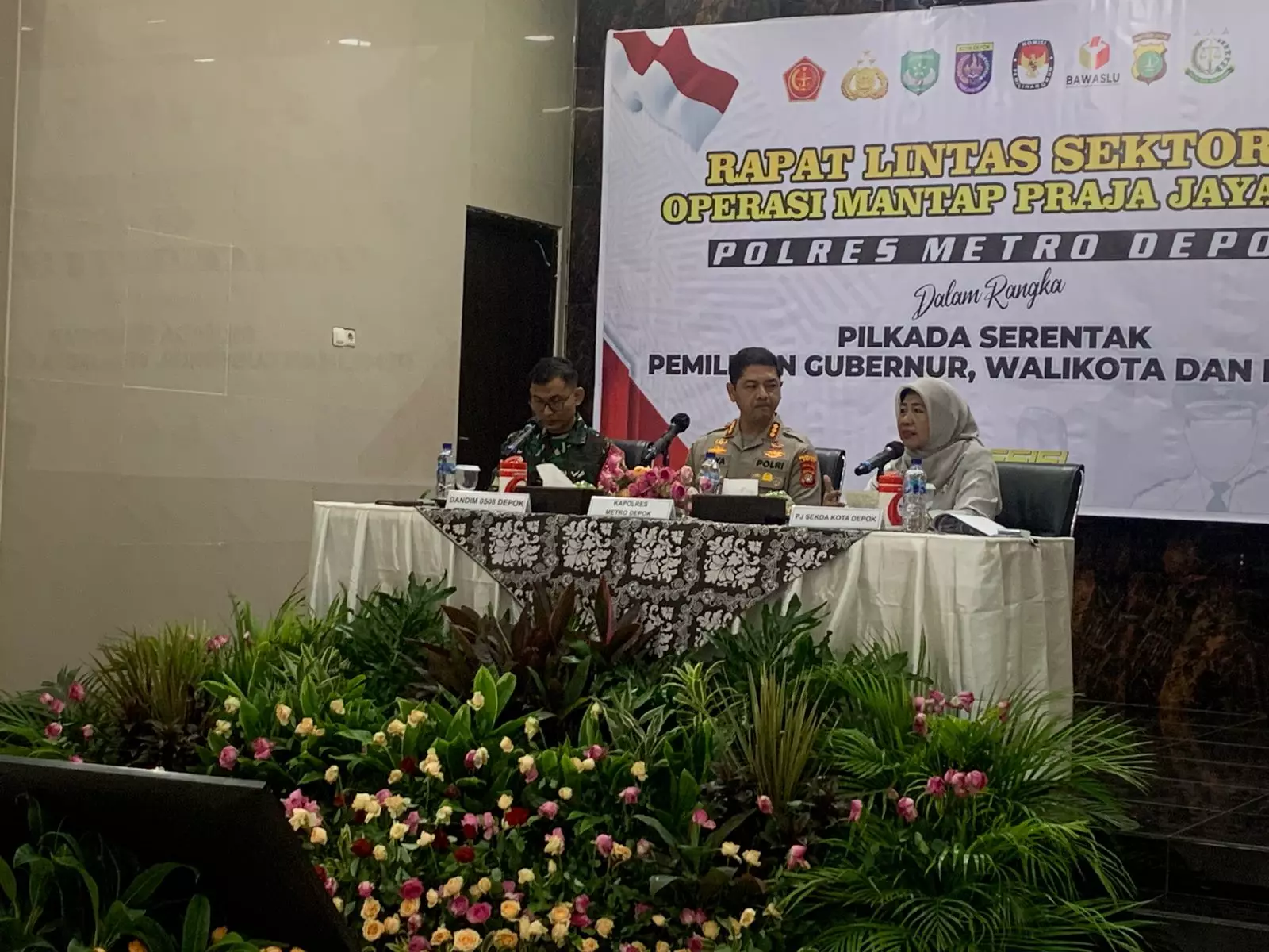 Forkopimda Depok Gelar Rakor Sukseskan Pilkada 2024, Ciptakan Keamanan dan Ketertiban
