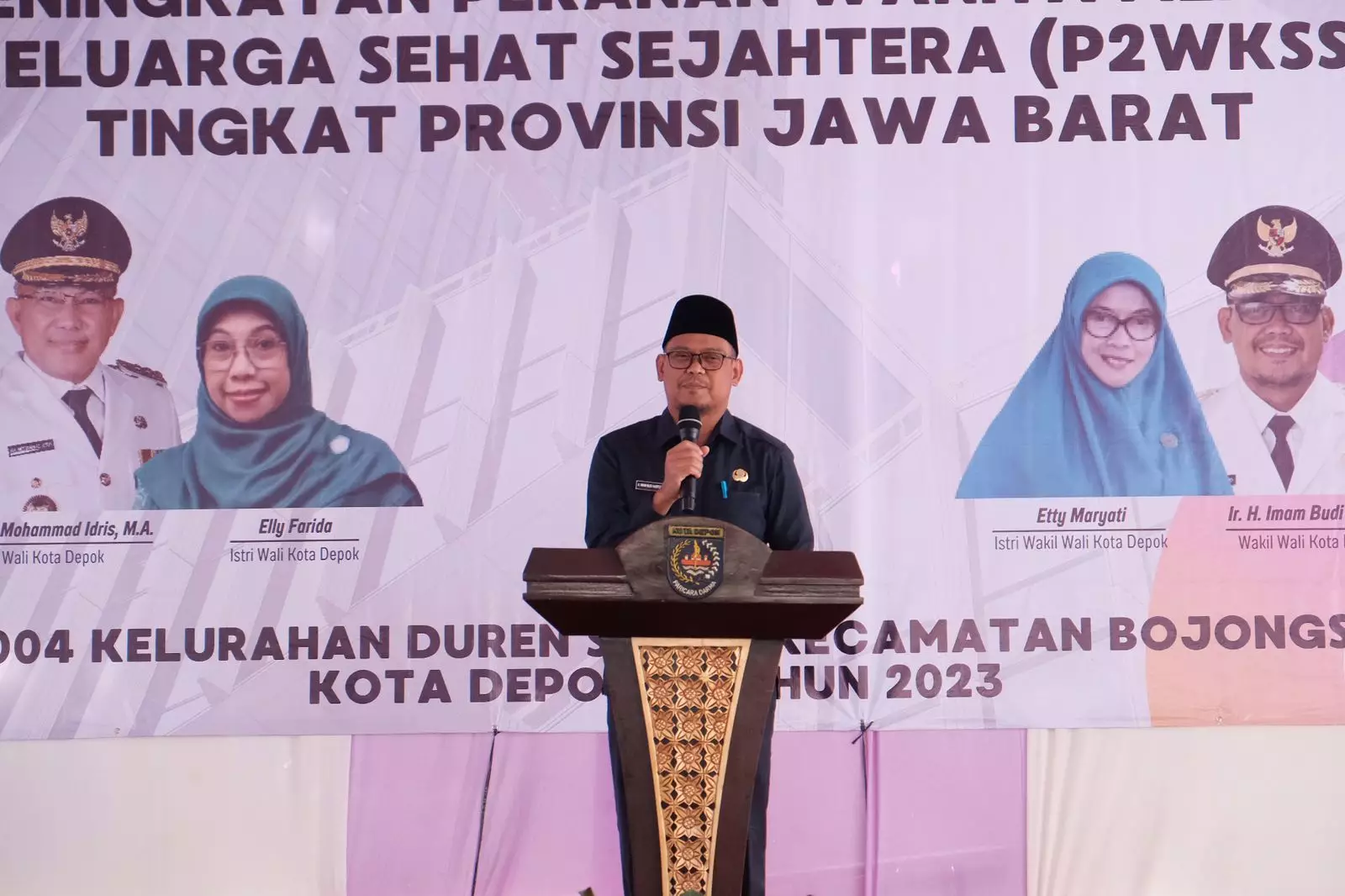 P2WKSS RW 04 Duser Selesai, Ini Pesan Bang Imam ke Warga
