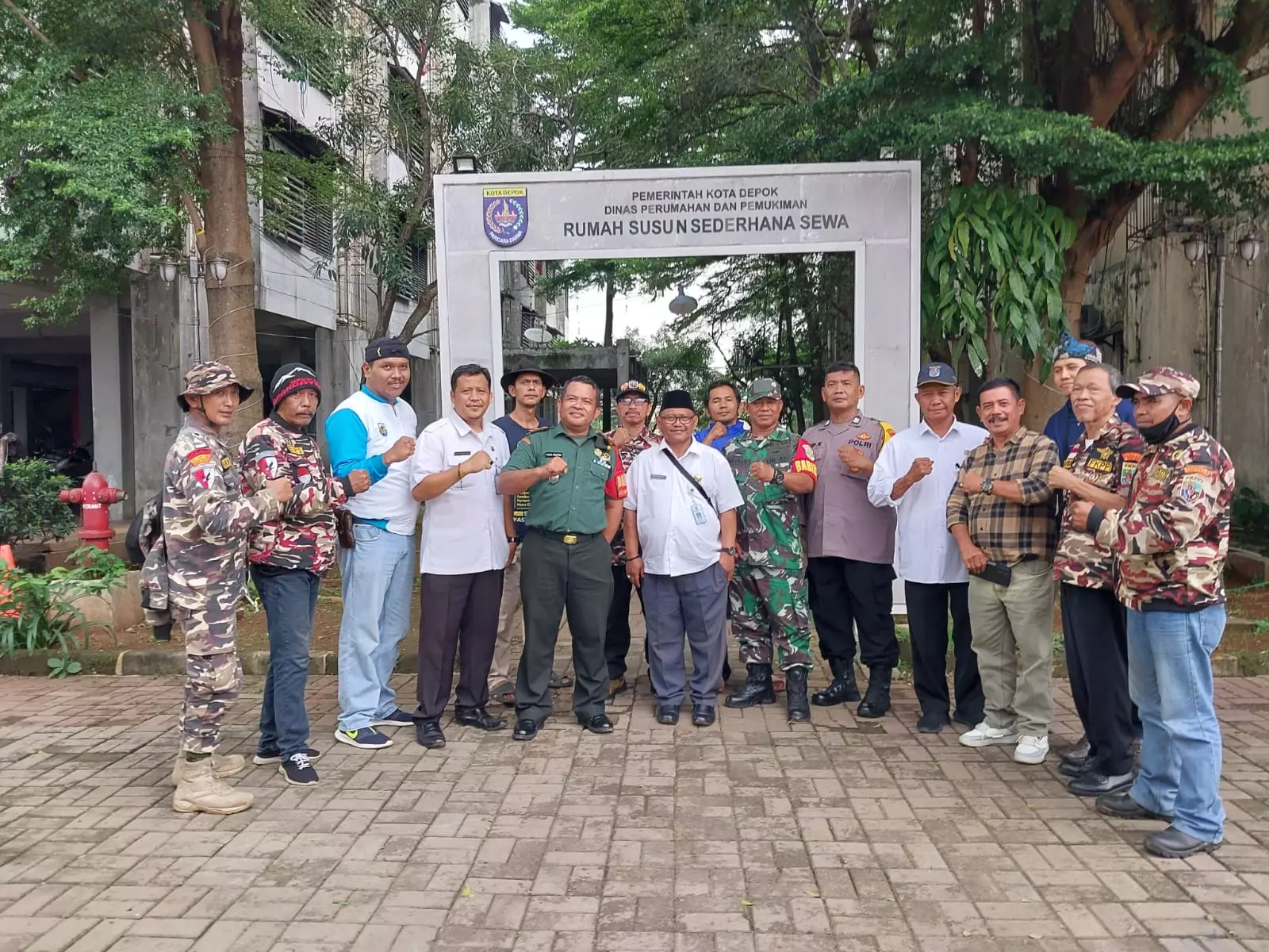Upaya Koramil 06/Cimanggis Inisiasi Urban Farming di Rusunawa Cilangkap Diapresiasi