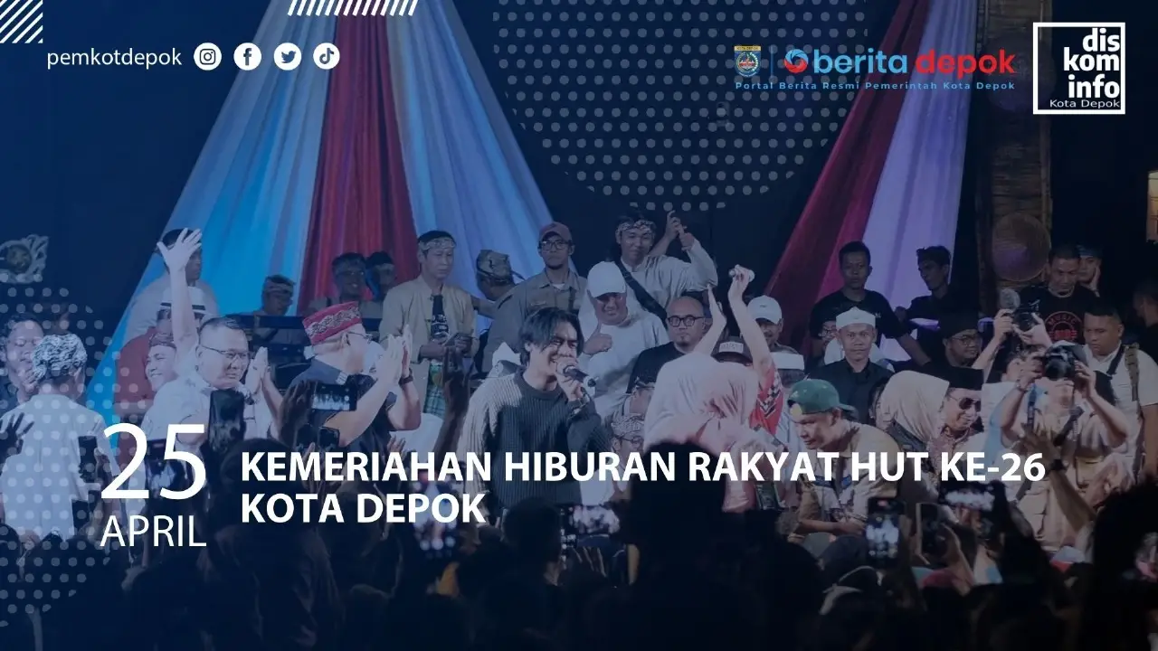KEMERIAHAN HIBURAN RAKYAT HUT KE-26 KOTA DEPOK