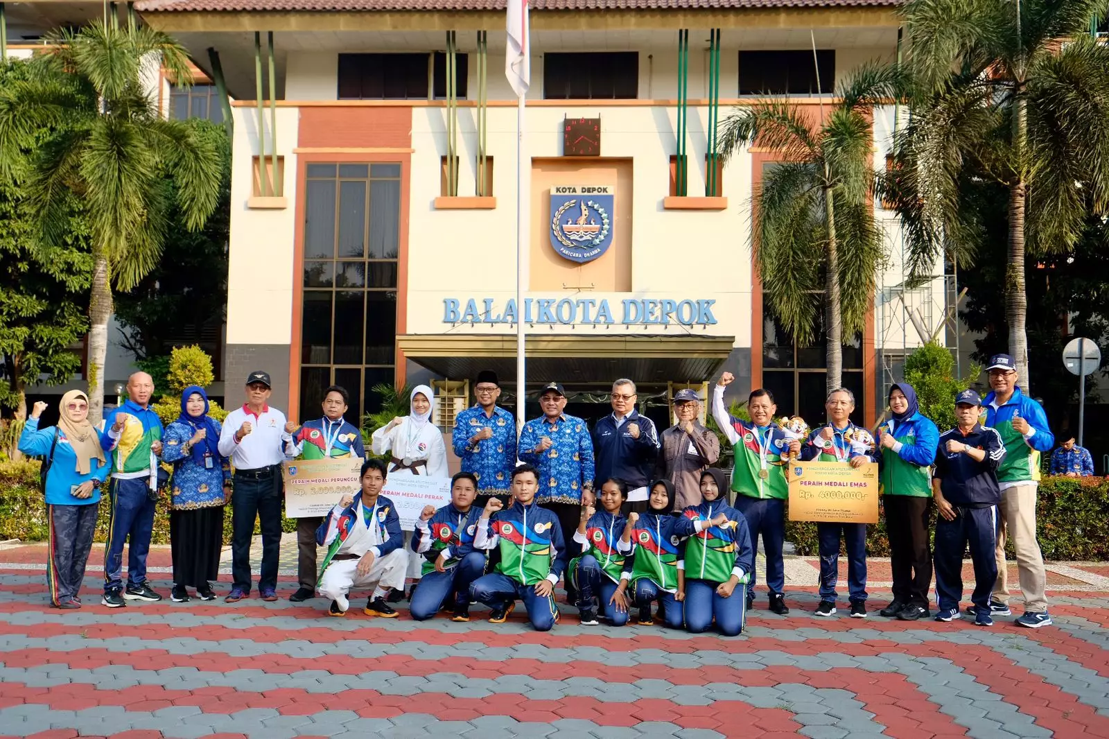 Atlet Peraih Medali Fornas VII Jabar Dapat Uang Pembinaan dari Pemkot Depok