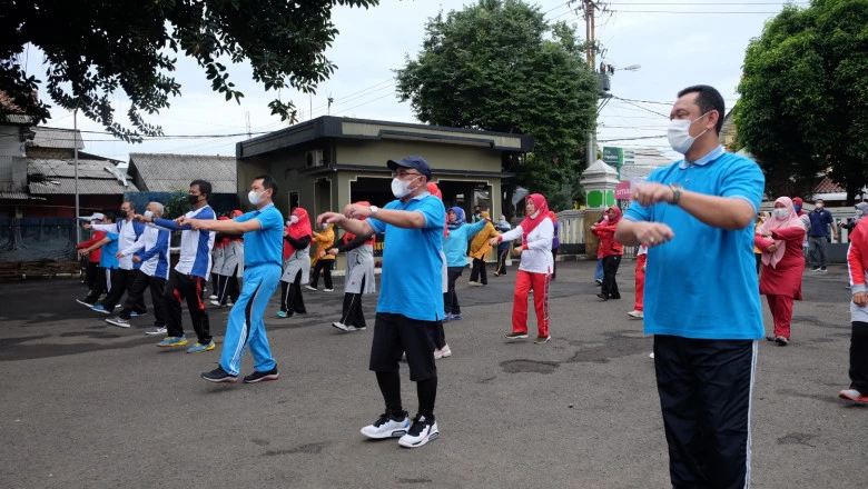 Senam Sehat Bersama se-Kota Depok