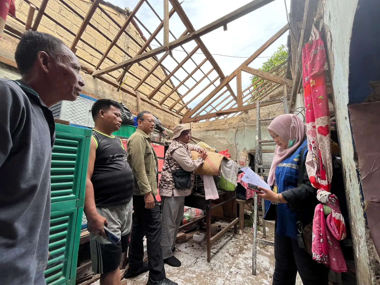 Perbaikan Rumah Roboh di Kampung Lio Diajukan Lewat BTT
