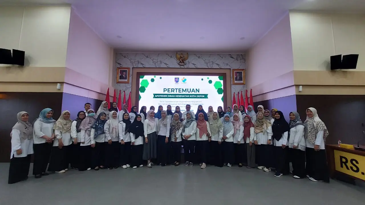 Perkuat Peran Tenaga Kefarmasian dalam Transformasi Kesehatan, Dinkes Depok Gelar Pertemuan