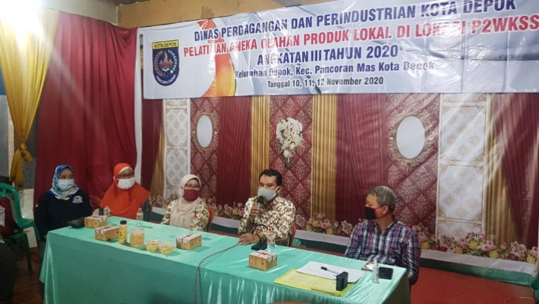 20 Warga Binaan P2WKSS di Kelurahan Depok Dilatih Olahan Produk Lokal