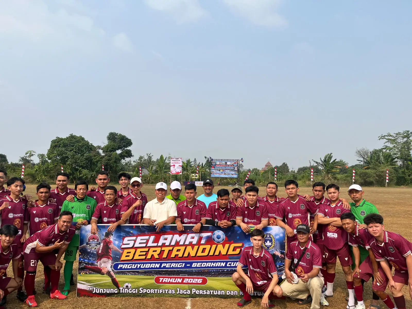 terios77 Belasan Tim Beradu Taktik di Turnamen Sepak Bola Paguyuban Perigi-Bedahan Cup 2026