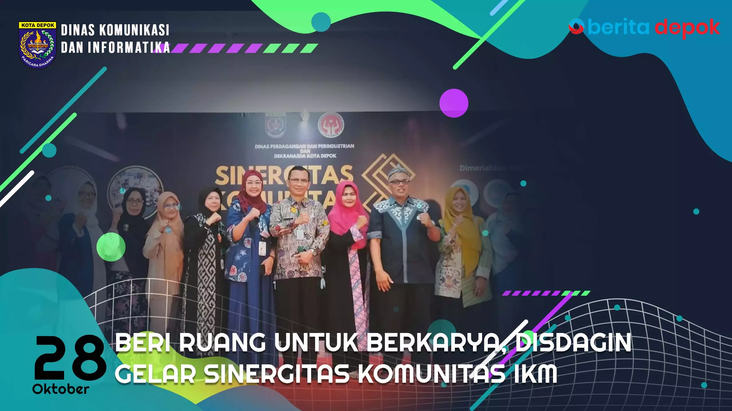 Video: Beri Ruang Untuk Berkarya, Disdagin Gelar Sinergitas Komunitas IKM