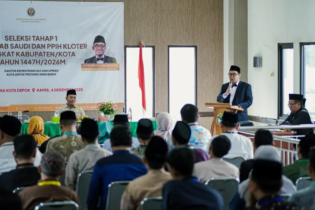 59 Calon Petugas Ikuti Seleksi Tahap 2 PPIH Kota Depok