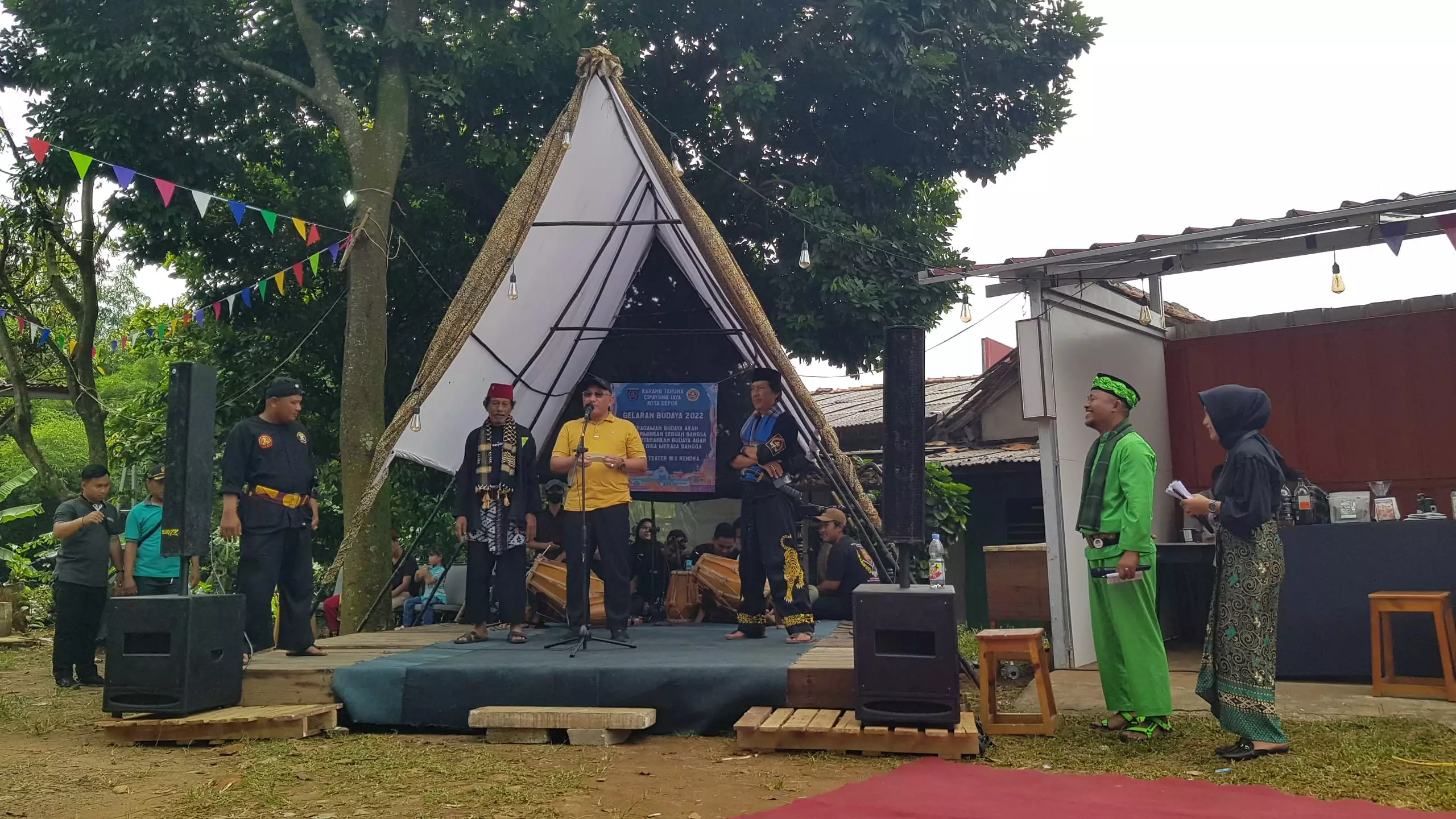 Hadiri Giat Katar Cipayung Jaya, Wali Kota Tularkan Semangat Pantang Menyerah