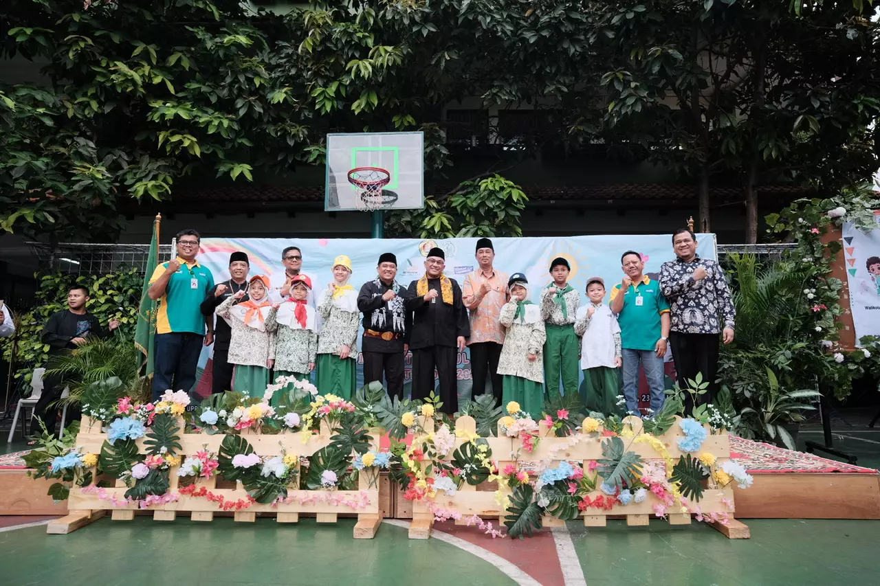 Wali Kota Depok Lantik Duta Sekolah Sehat di SDIT Miftahul Ulum