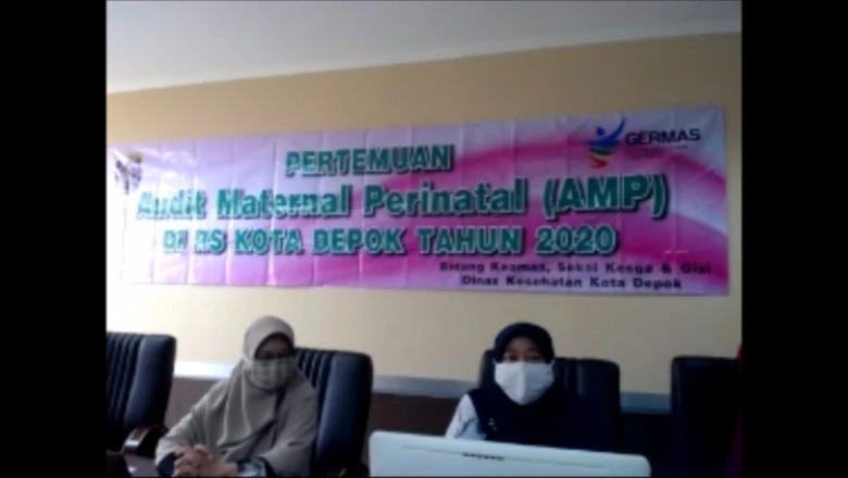 Turunkan AKI-AKB, Dinkes Depok Gelar Pertemuan Audit Maternal Perinatal