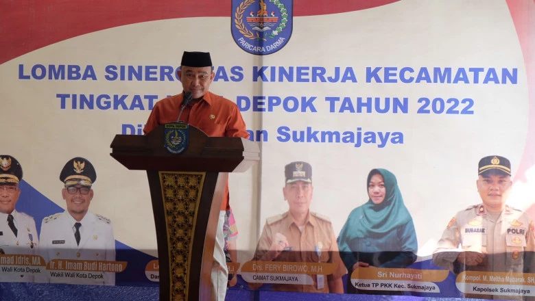 Lewat Lomba Sinergitas Kinerja Kecamatan, Wali Kota Berharap Nilai SAKIP Kota Depok Naik Jadi A