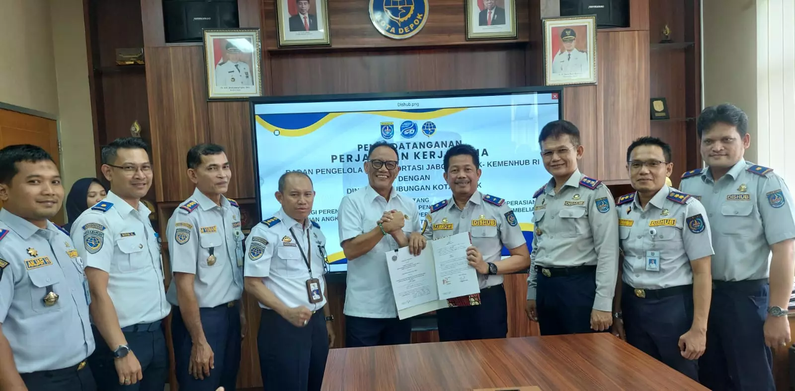 Makin Terwujud, BPTJ dan Dishub Depok Tindaklanjuti Penyediaan Layanan BTS