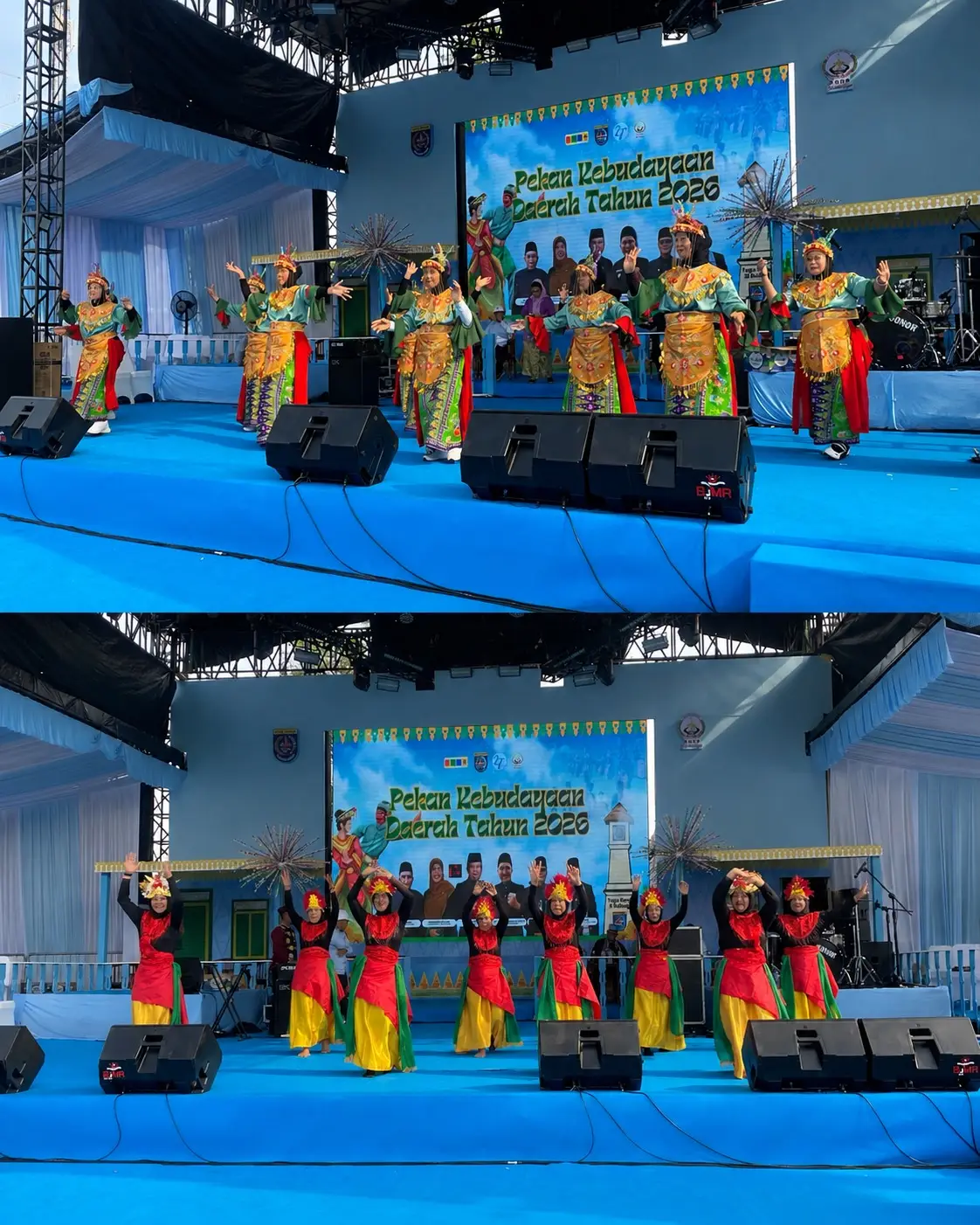 Lansia Depok Meriahkan Lebaran Depok 2026 dengan Tarian Betawi