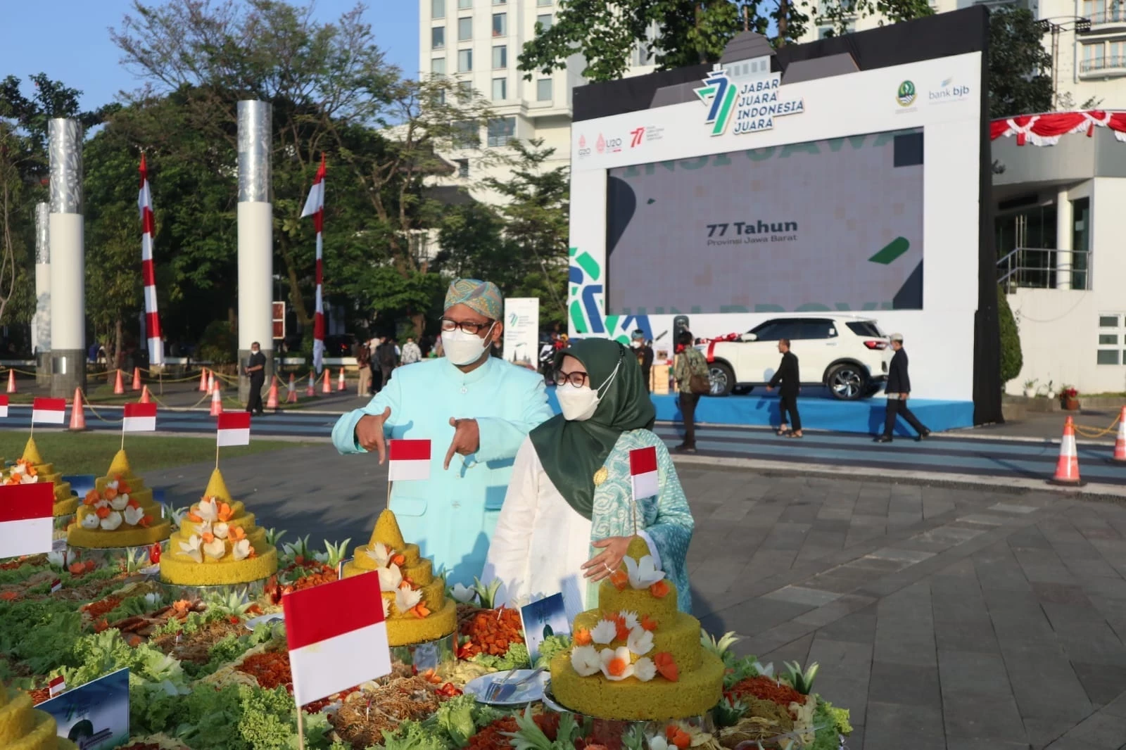 Hadiri Upacara Hari Jadi ke-77 Jabar, IBH: Depok Siap Memajukan Jabar