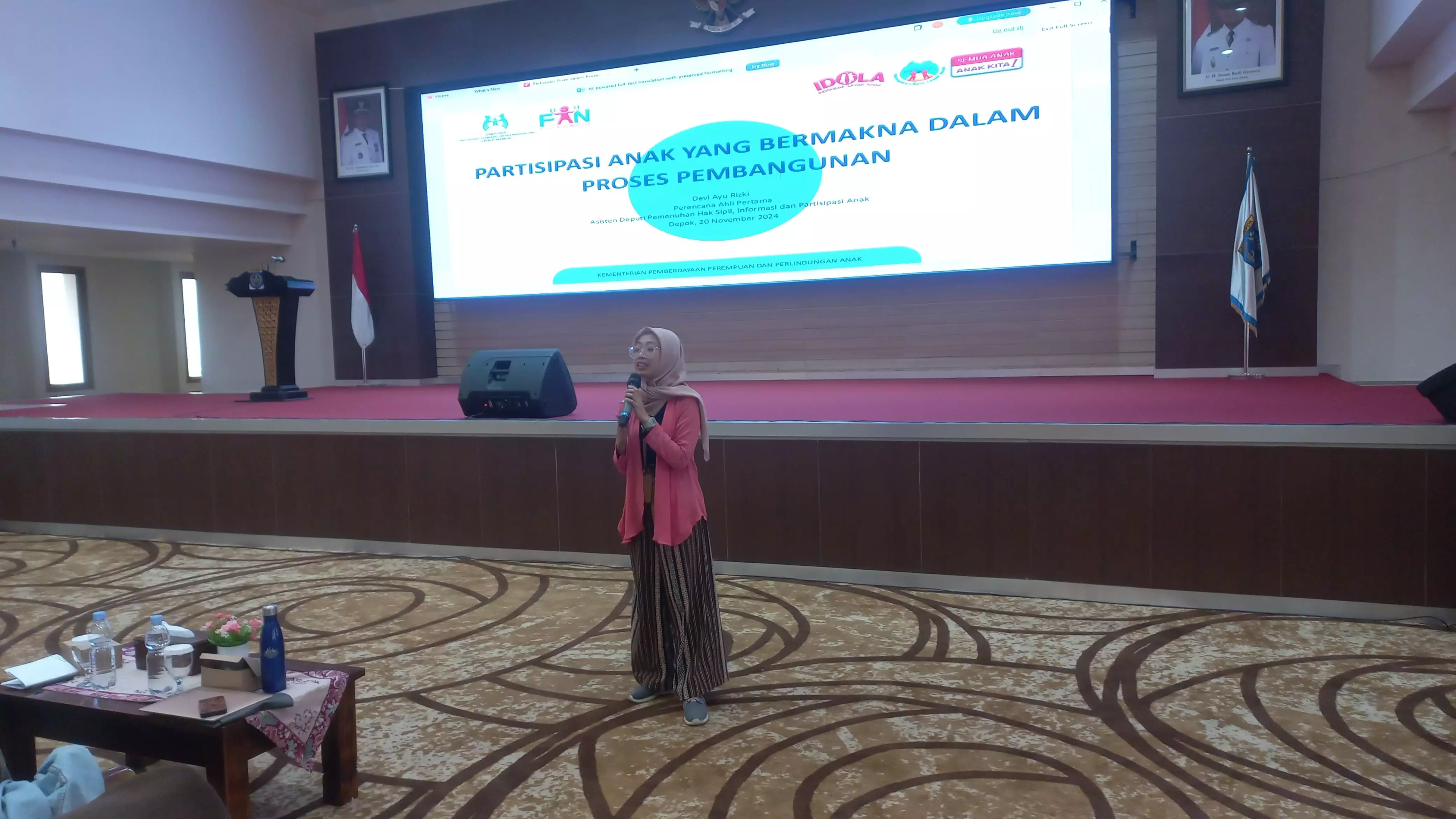 Mampu Ciptakan Ruang Aspirasi Bagi Anak, Kementerian PPPA Apresiasi Kota Depok