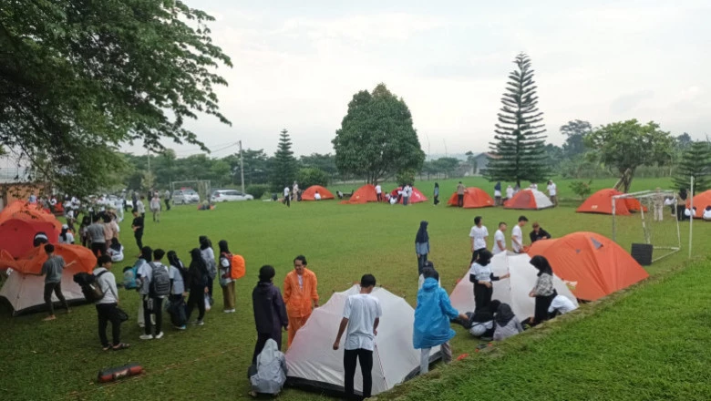 Forum Anak se-Kecamatan Beji Ikuti Jambore di Ciawi