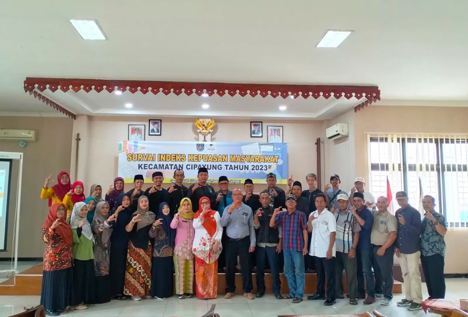 Gelar Sosialisasi IKM, Kecamatan Cipayung Ajak Warga isi Survai Pelayanan Publik