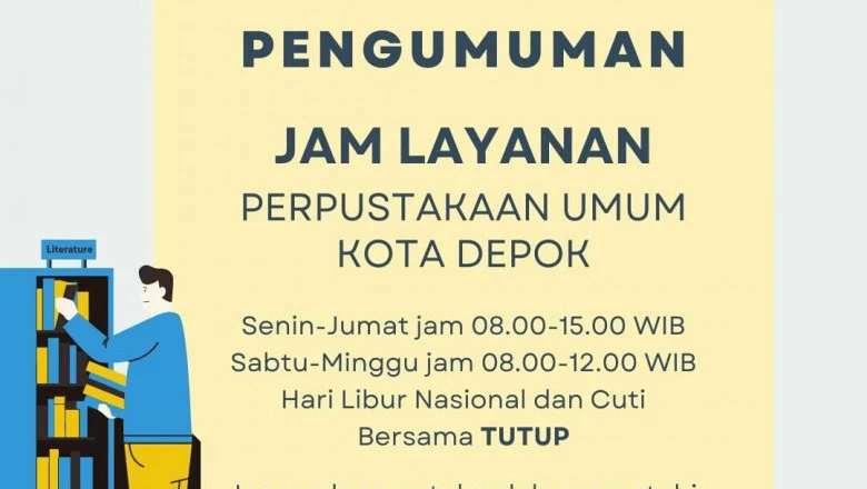 Mulai 2 Juni 2022, Perpustakaan Umum Kota Depok Kembali Dibuka Seperti Biasa