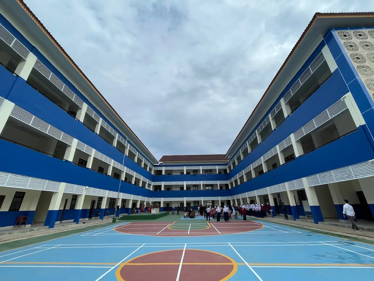 Intip Kemegahan Gedung Baru SMP Negeri 3 Depok
