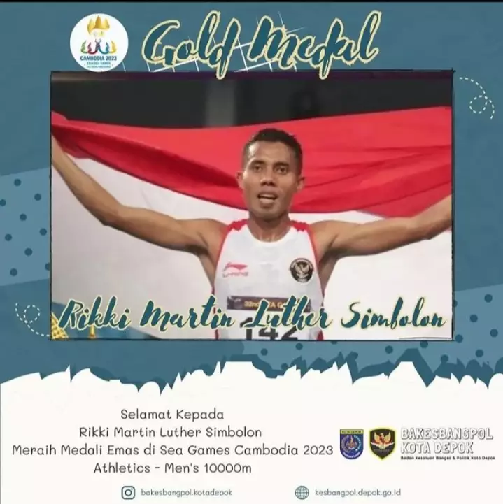 Lagi, Atlet Asal Depok Sabet Medali Emas di SEA Games