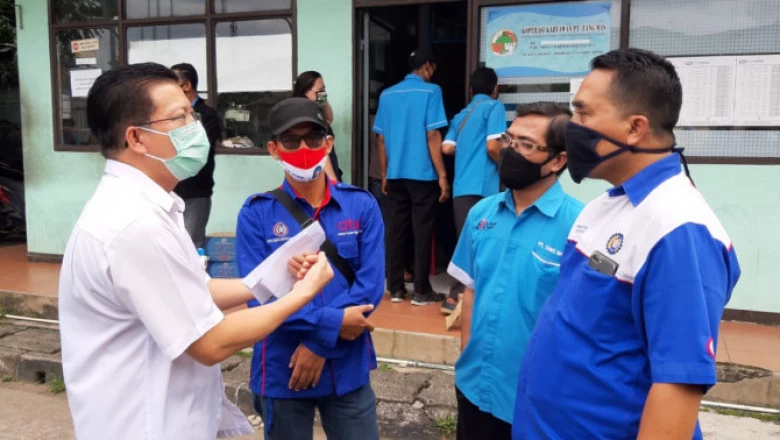 Disnaker Depok Mediasi Perselisihan Antara PT Tang Mas dengan Pekerjannya