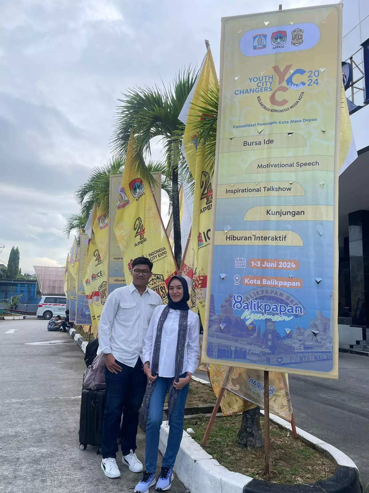 Kota Depok Utus Daffa dan Fayanna Ikut Youth City Changers APEKSI di Balikpapan