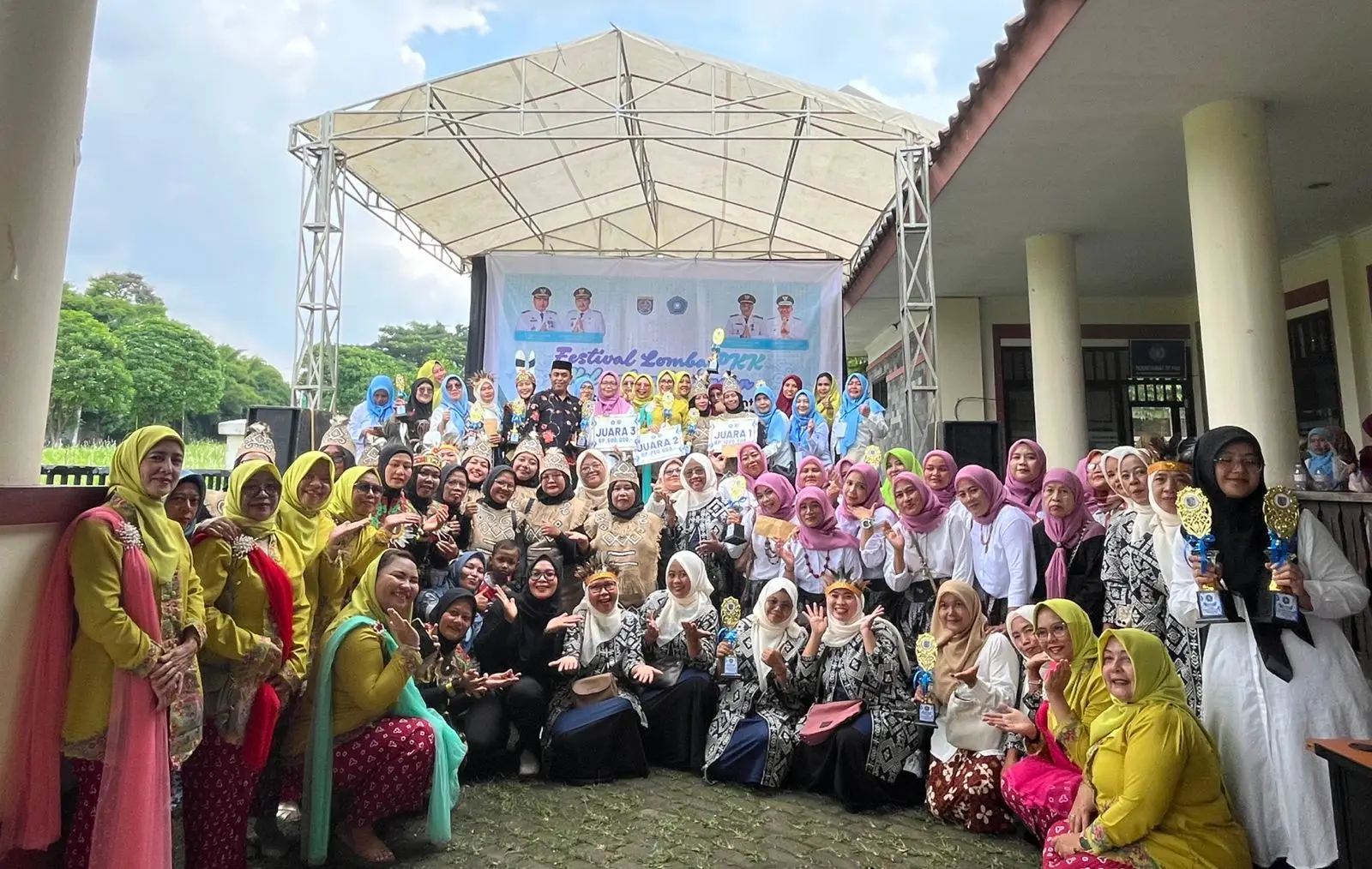 Festival Lomba PKK Kelurahan Sawangan Dorong Kader Makin Kreatif dan Kolaboratif