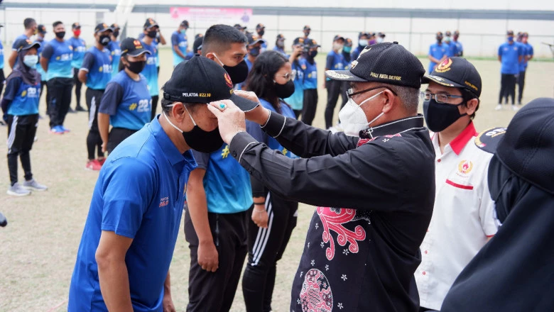 Pengukuhan Atlet dan Pelatih Kota Depok pada PORPROV Jawa Barat Tahun 2022