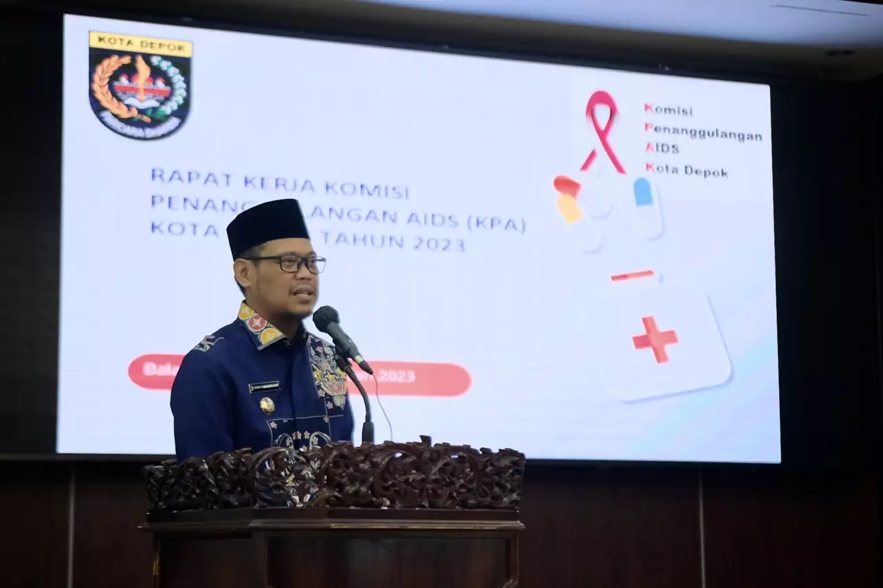 Wakil Wali Kota Hadiri Rapat Kerja Komisi Penanggulangan AIDS