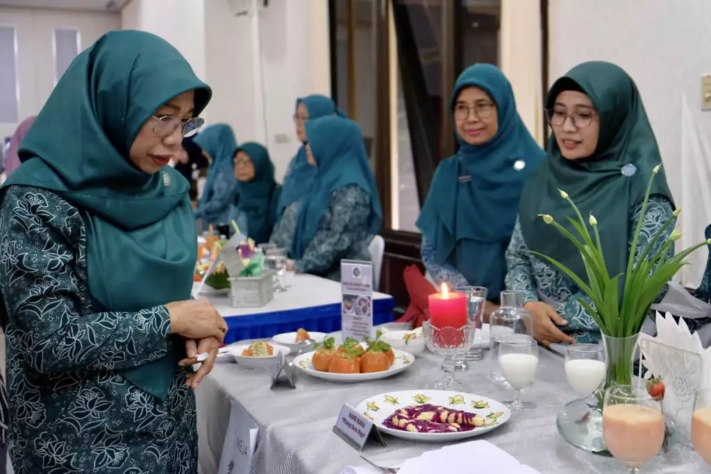 Bunda Elly Hadiri Lomba Cipta Menu B2SA Tahun 2023