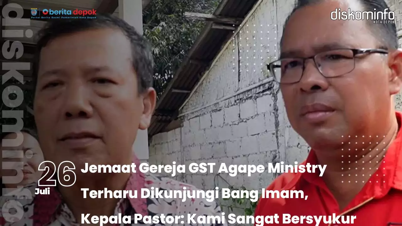 Video Berita: Jemaat Gereja GST Agape Ministry Terharu Dikunjungi Bang Imam, Kepala Pastor: Kami Sangat Bersyukur