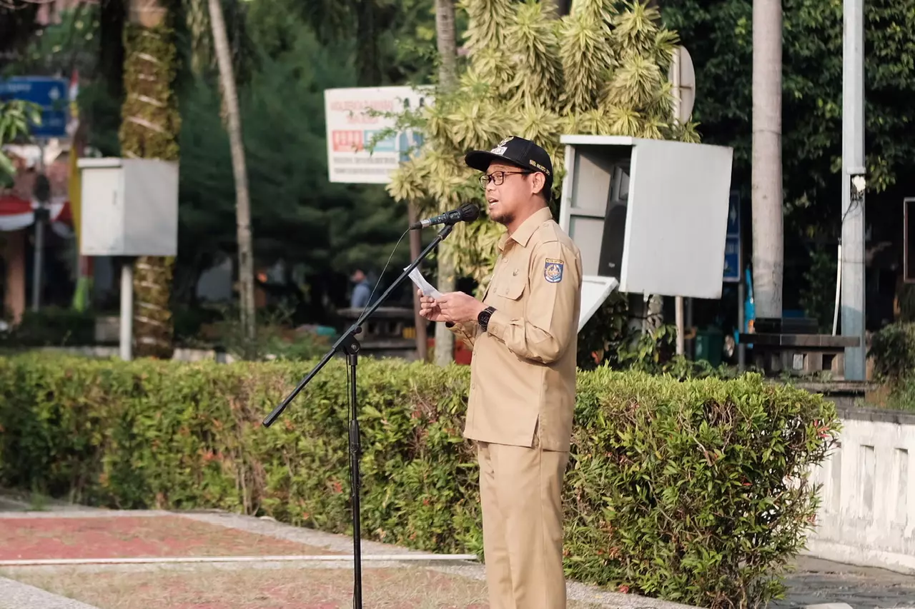 Wakil Wali Kota Jadi Pembina Apel Pagi ASN Pemkot Depok