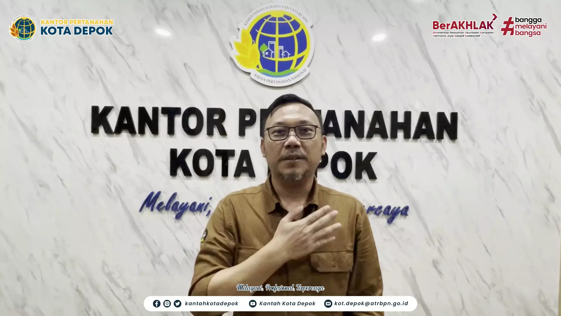 Hari Jadi ke-25 Kota Depok Jadi Tonggak Sejarah Sertifikasi Aset Daerah