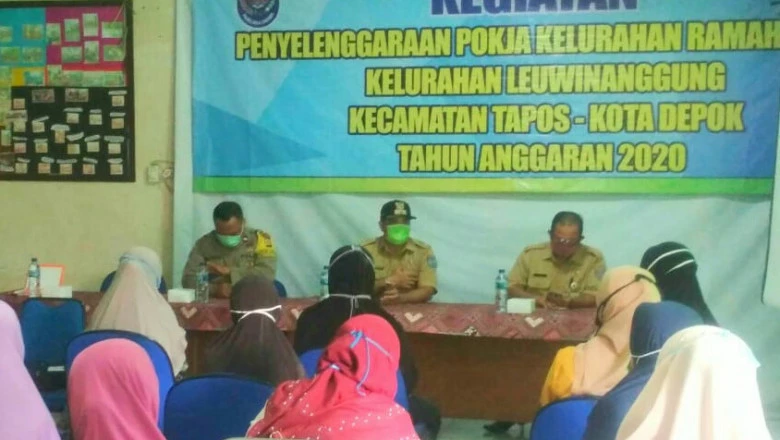 Kelurahan Leuwinanggung Sosialisasi Protokol Kesehatan dan PHBS Wujudkan Lansia Sehat