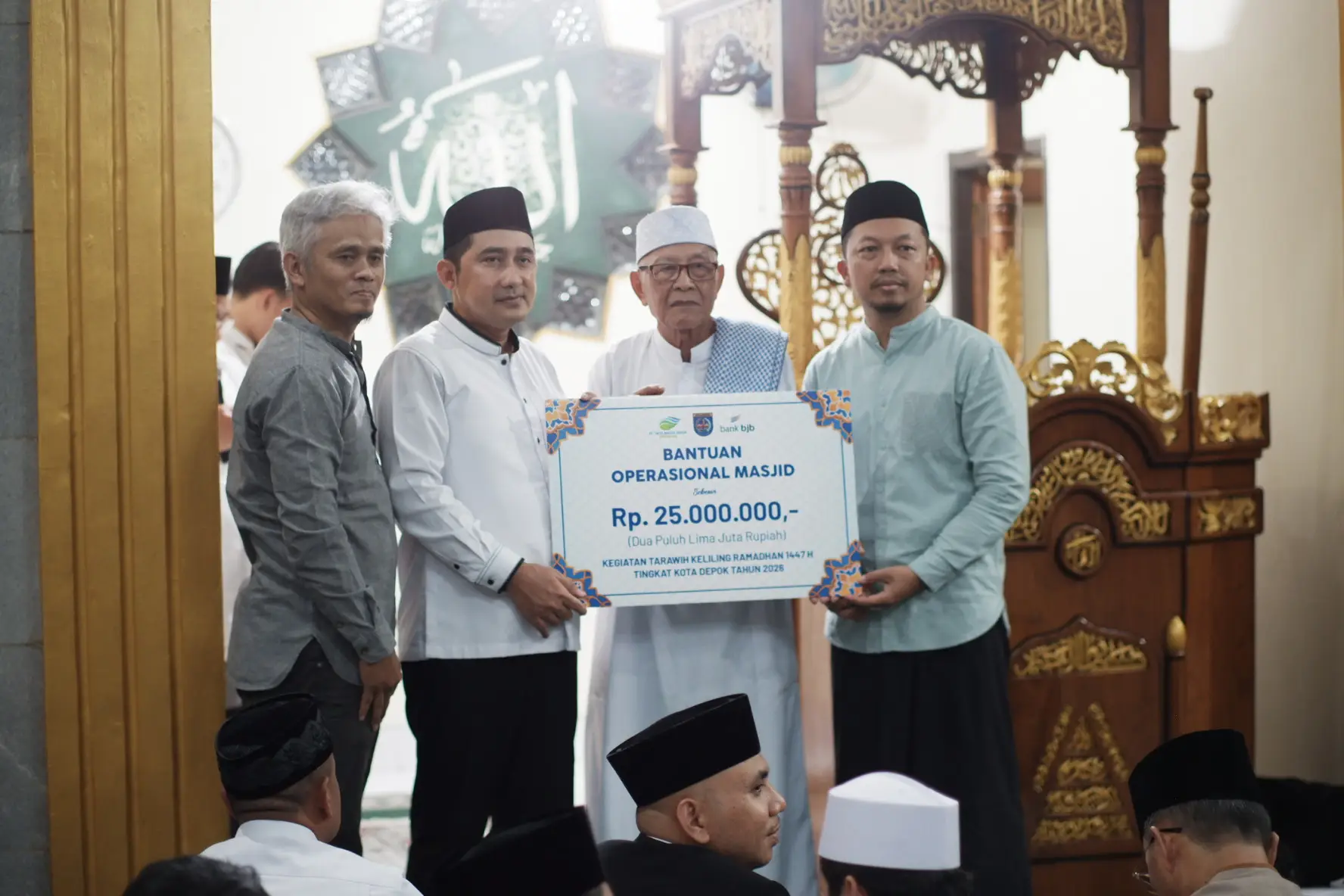 Pemkot Depok Serahkan Sejumlah Bantuan untuk DKM Jami Ar-Rahman